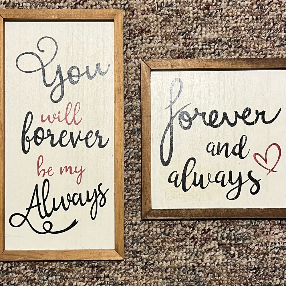 Homemade decor signs - Picture 5 of 8